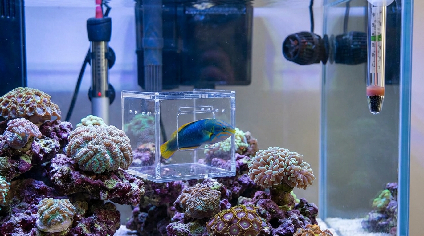 How Do I Catch a Fish in My Reef Tank Without Destroying the Aquascape?