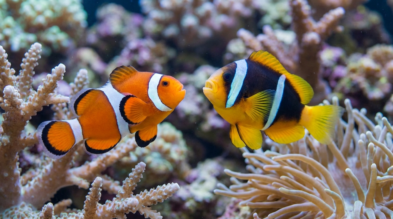 Can I Keep Multiple Clownfish Species Together in the Same Tank?